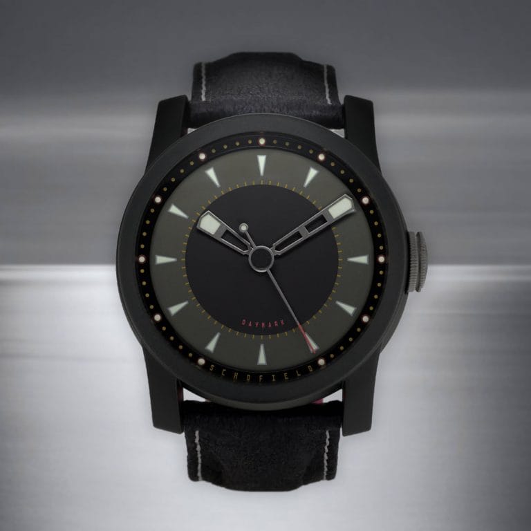 Daymark Dark on Grey Background