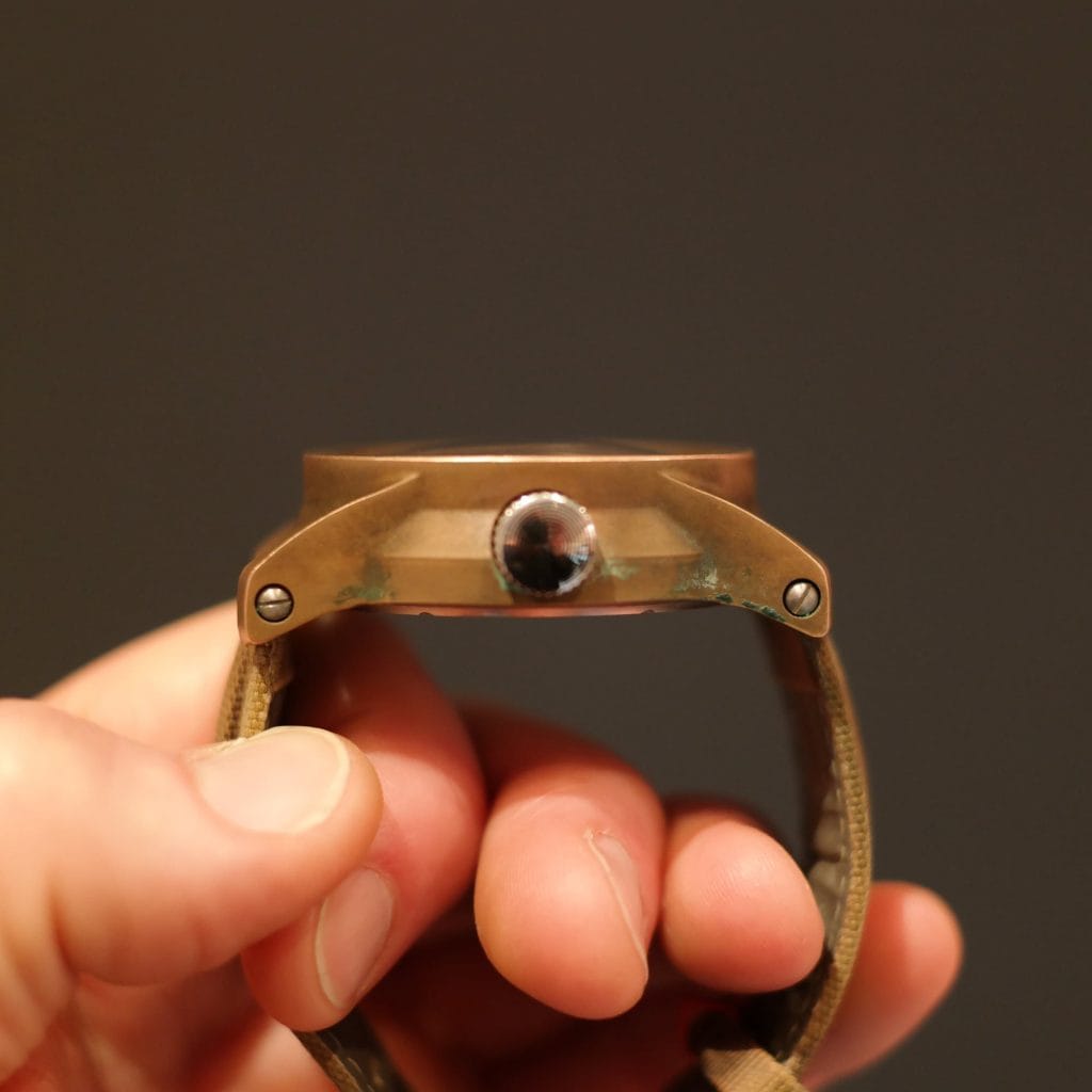 How to clean a bronze watch