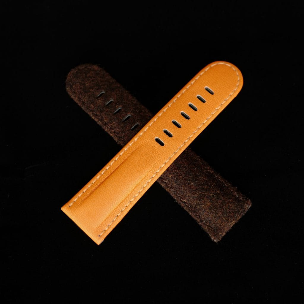 Schofield luxury orange Watch Straps