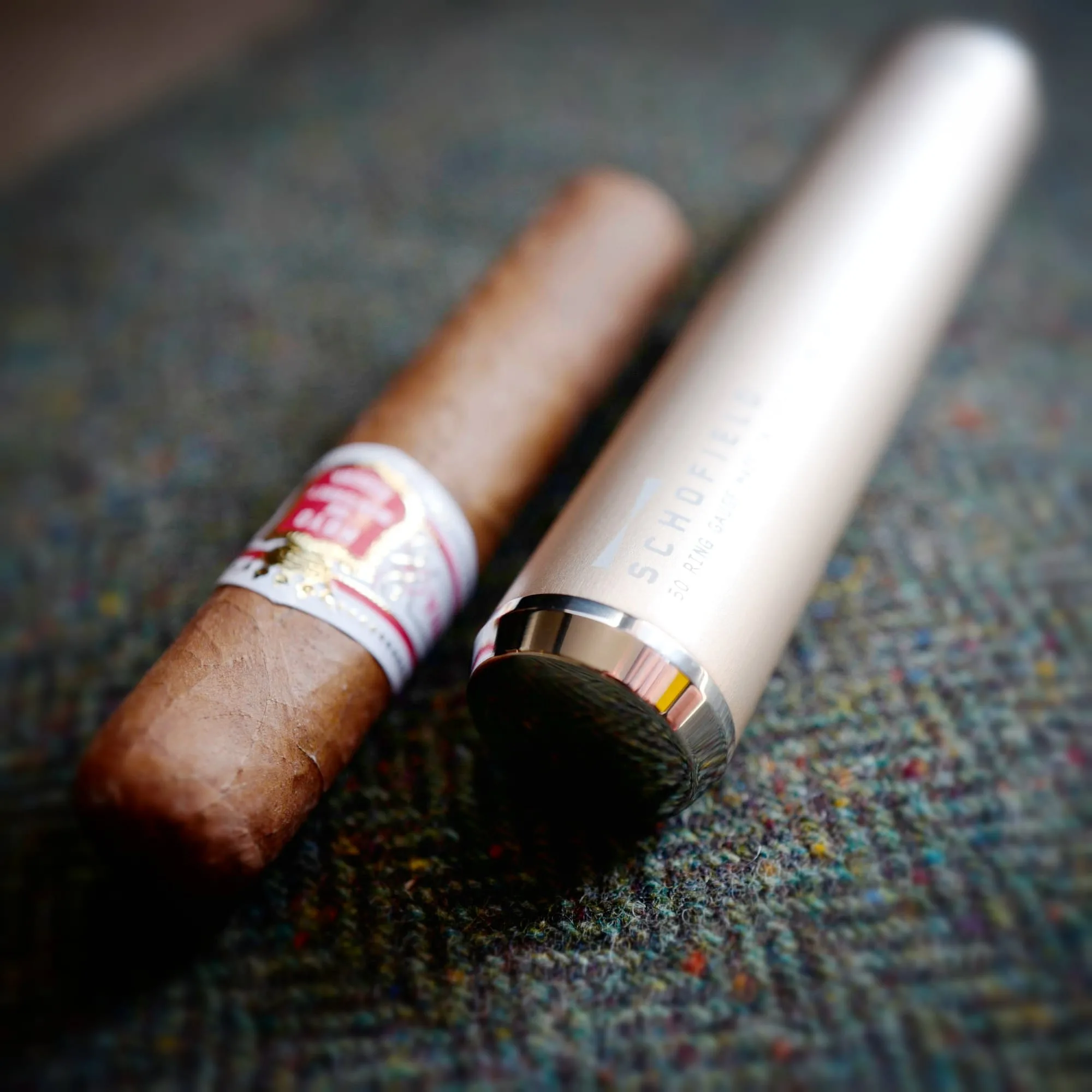 Champagne Cigar Tube