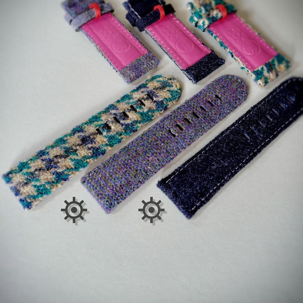 Deep Blue Shallow Green Watch Straps