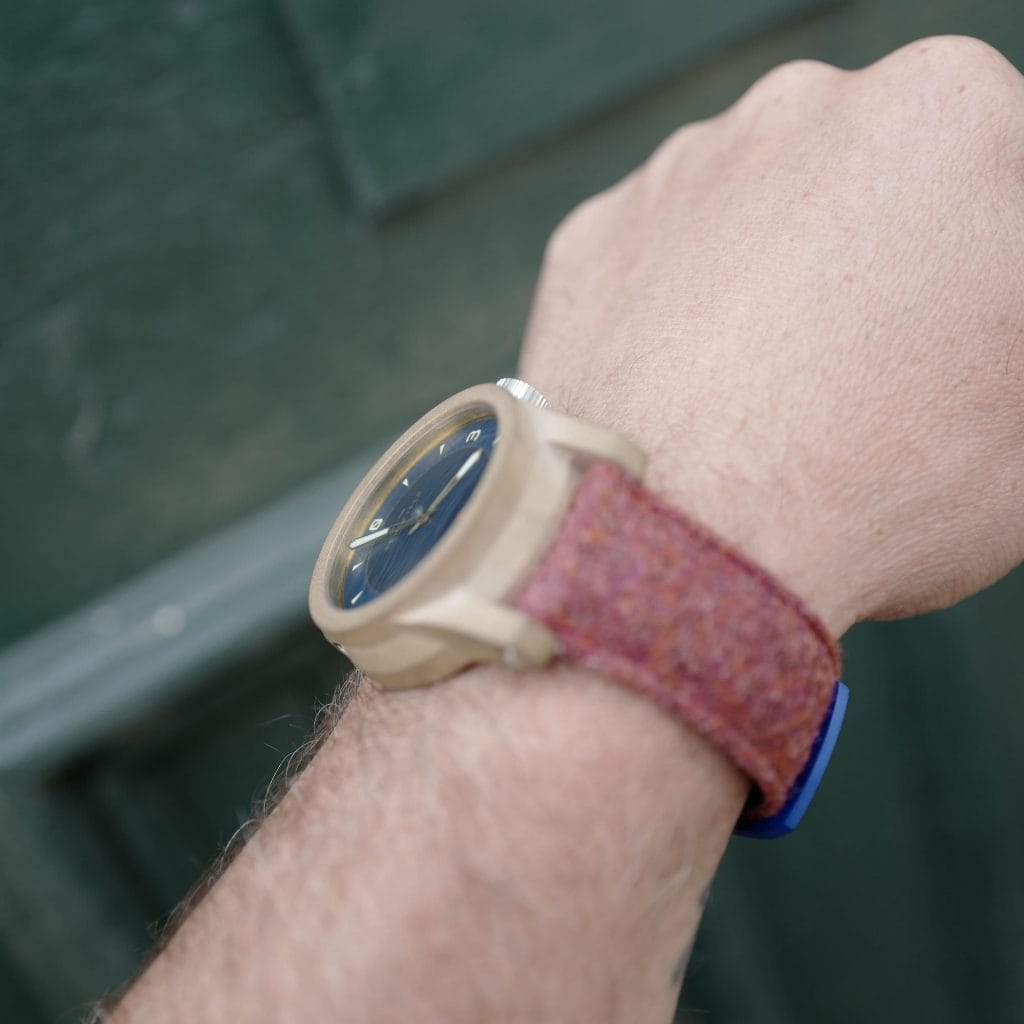 Raw Bronze Beater Wrist Shot