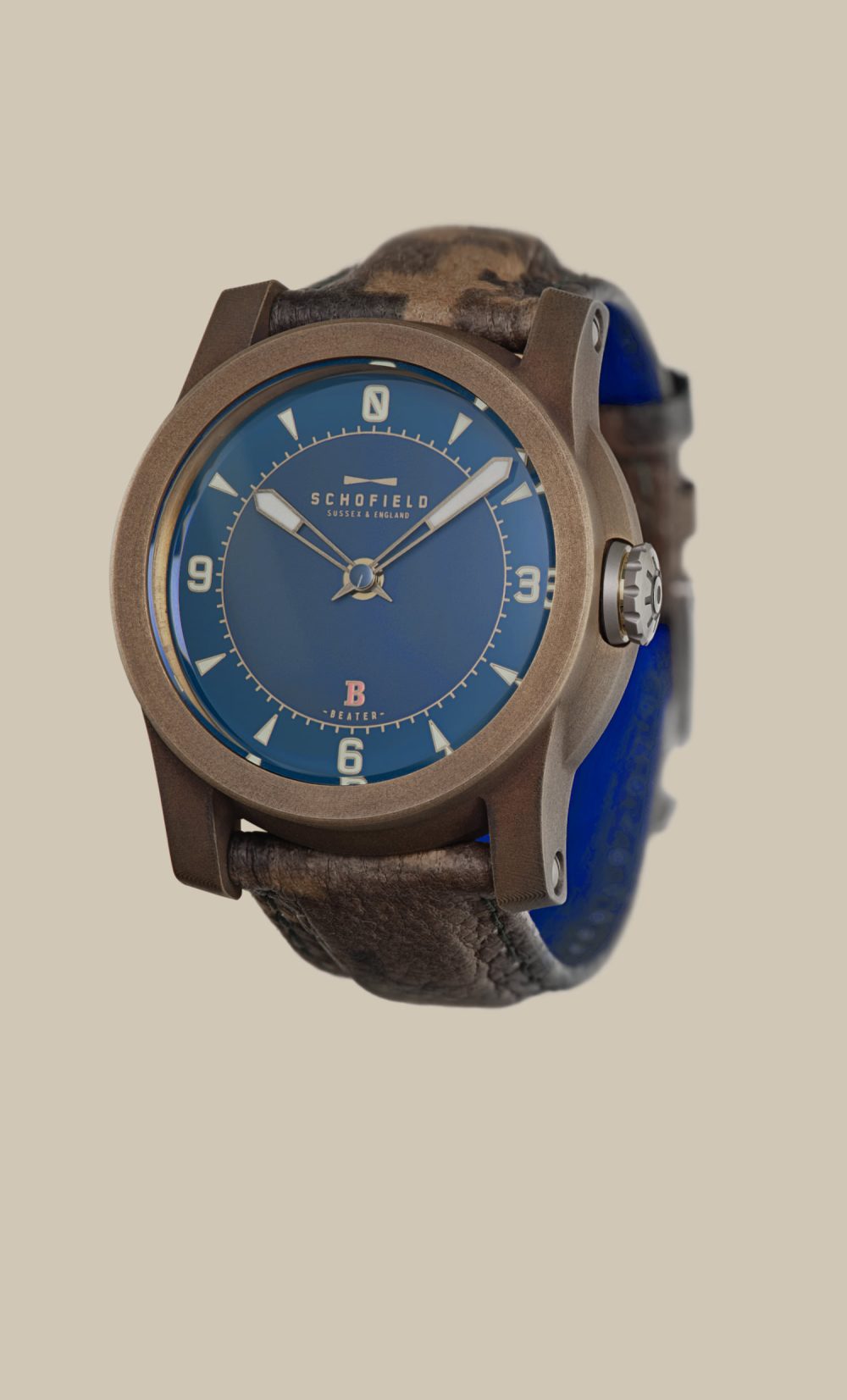 Patinated Bronze watch