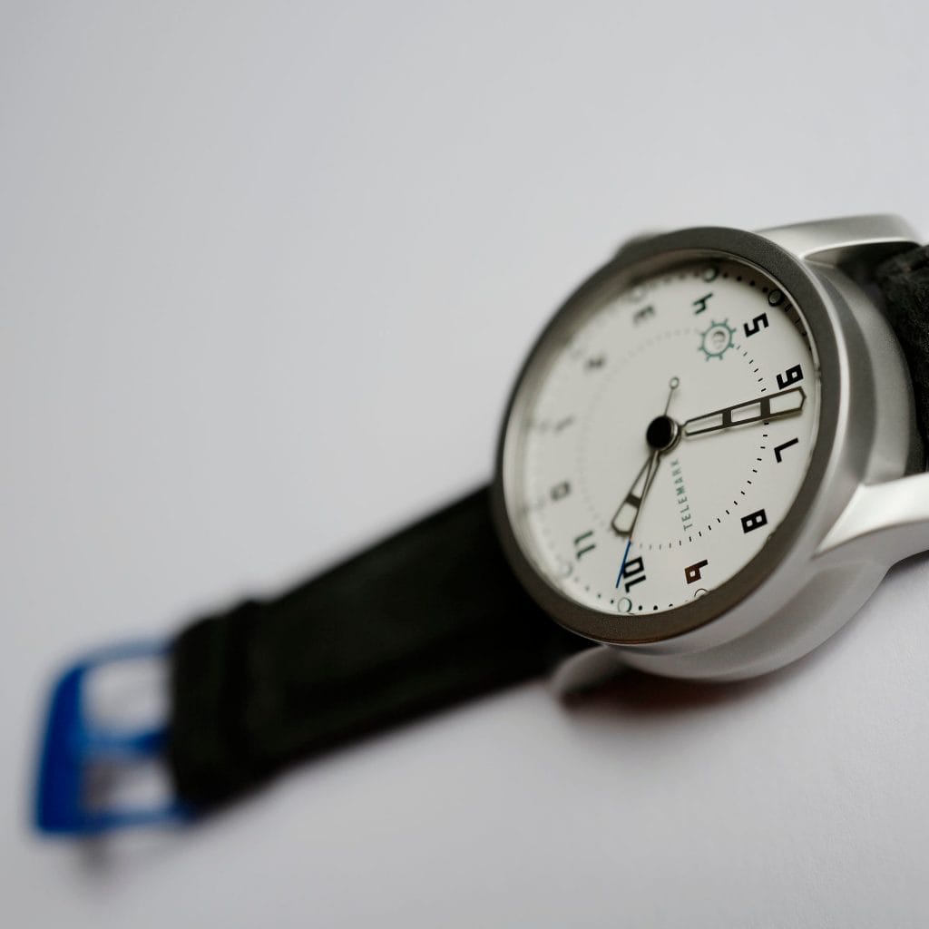 Telemark with a Blue Tip