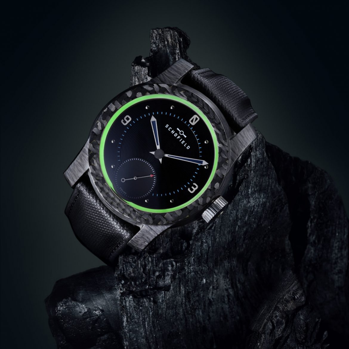 Blacklamp Carbon Fibre Watch