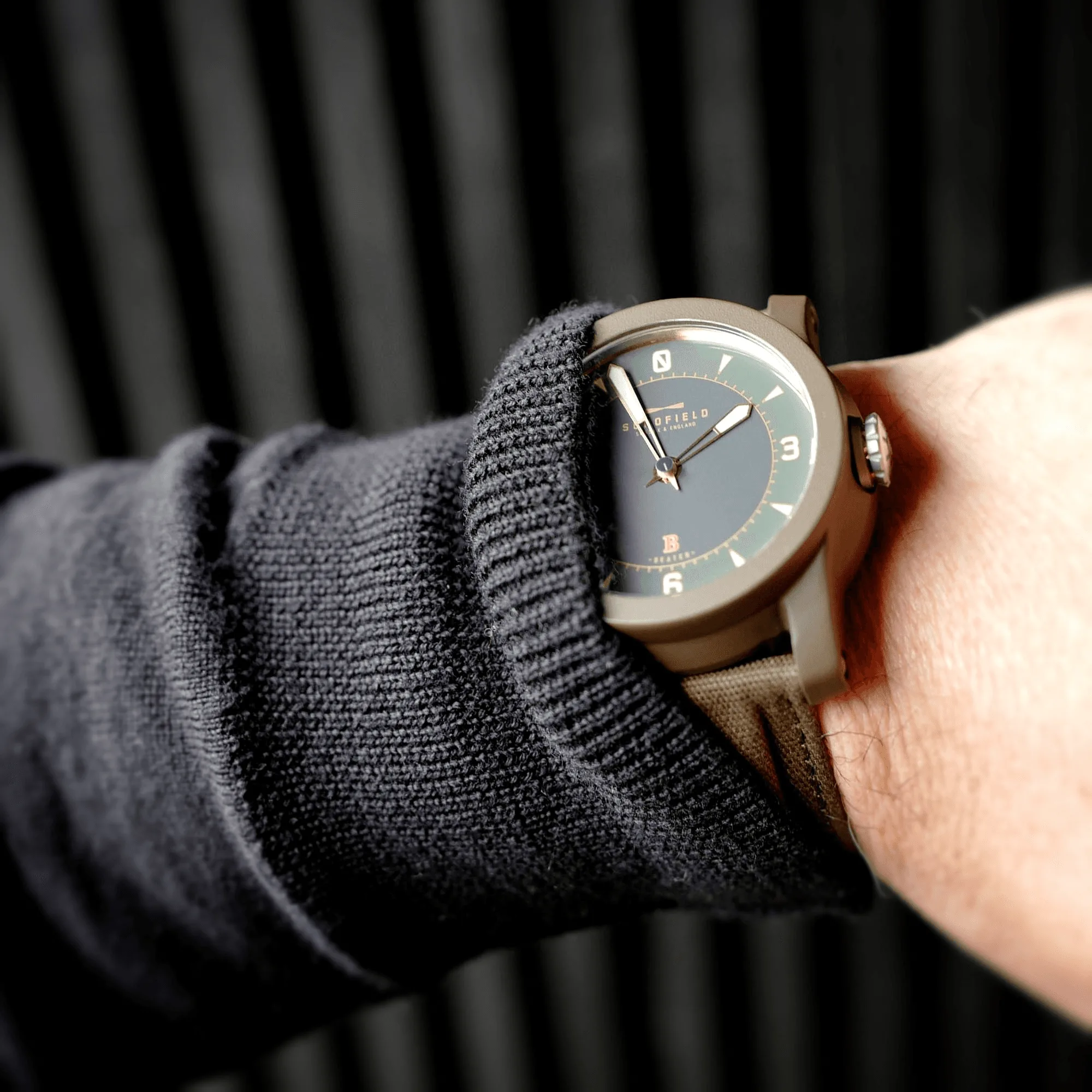 The Swamp Thing on Wrist