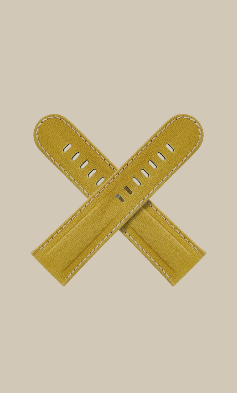 Yellow Millican watch strap