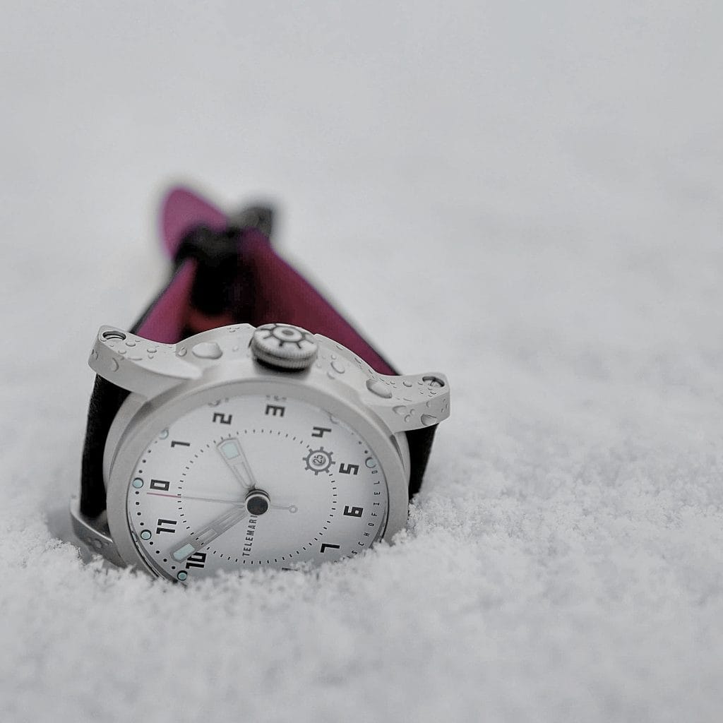 Telemark in the snow copy