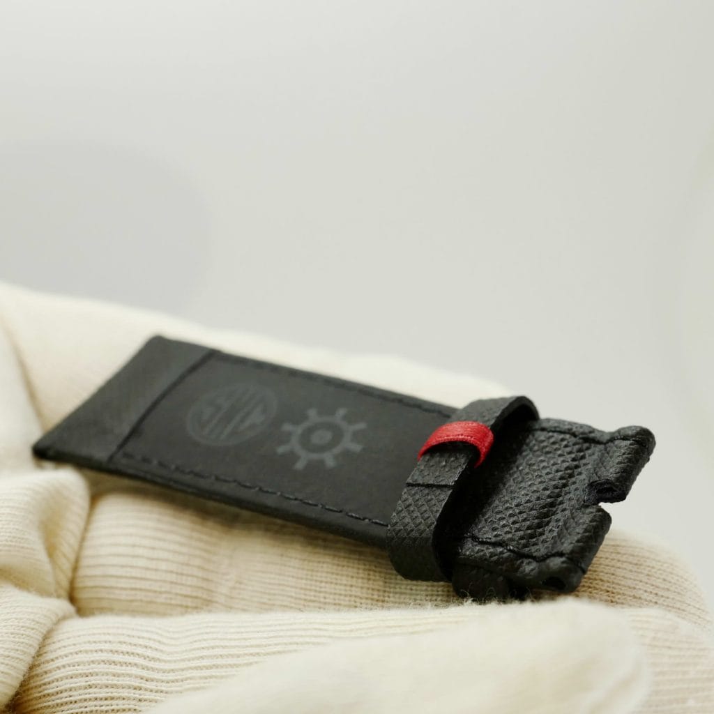 Black Quadrant leather