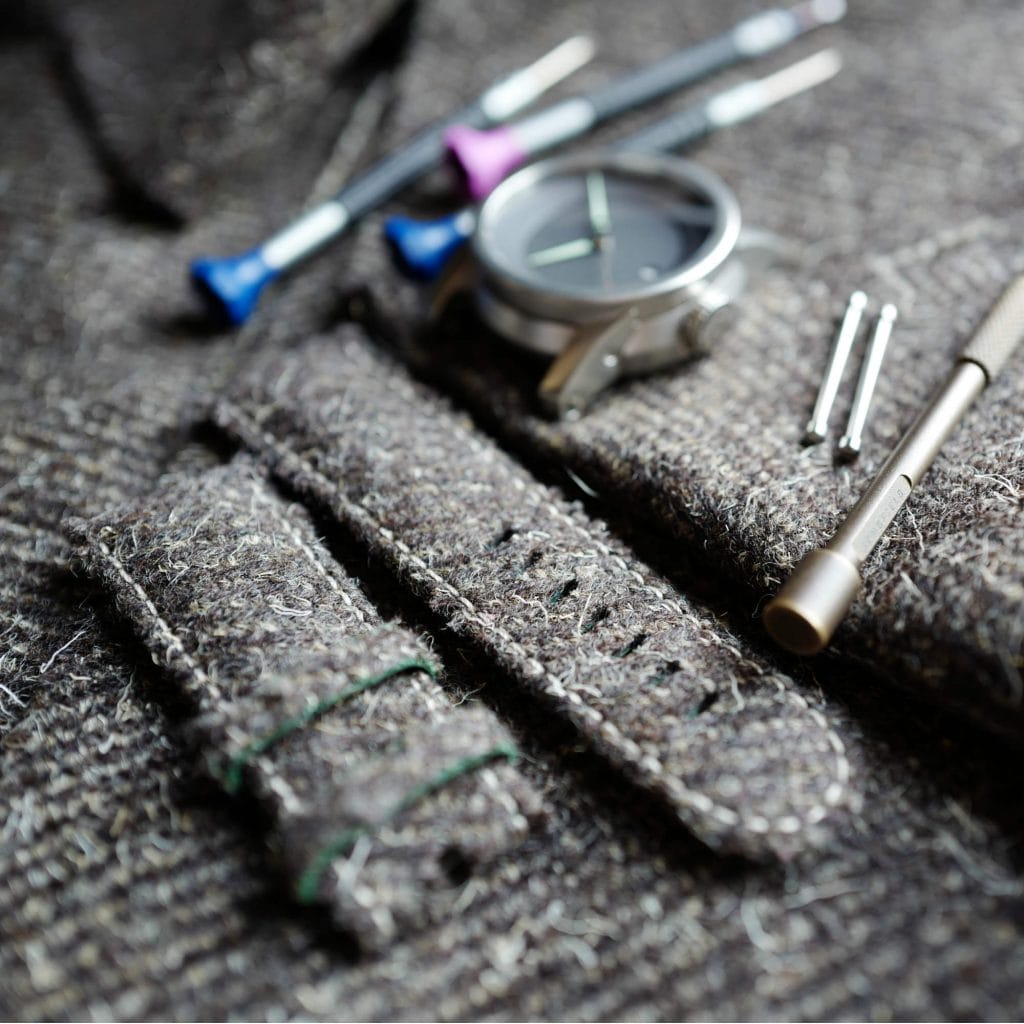 Herdwick Tweed straps