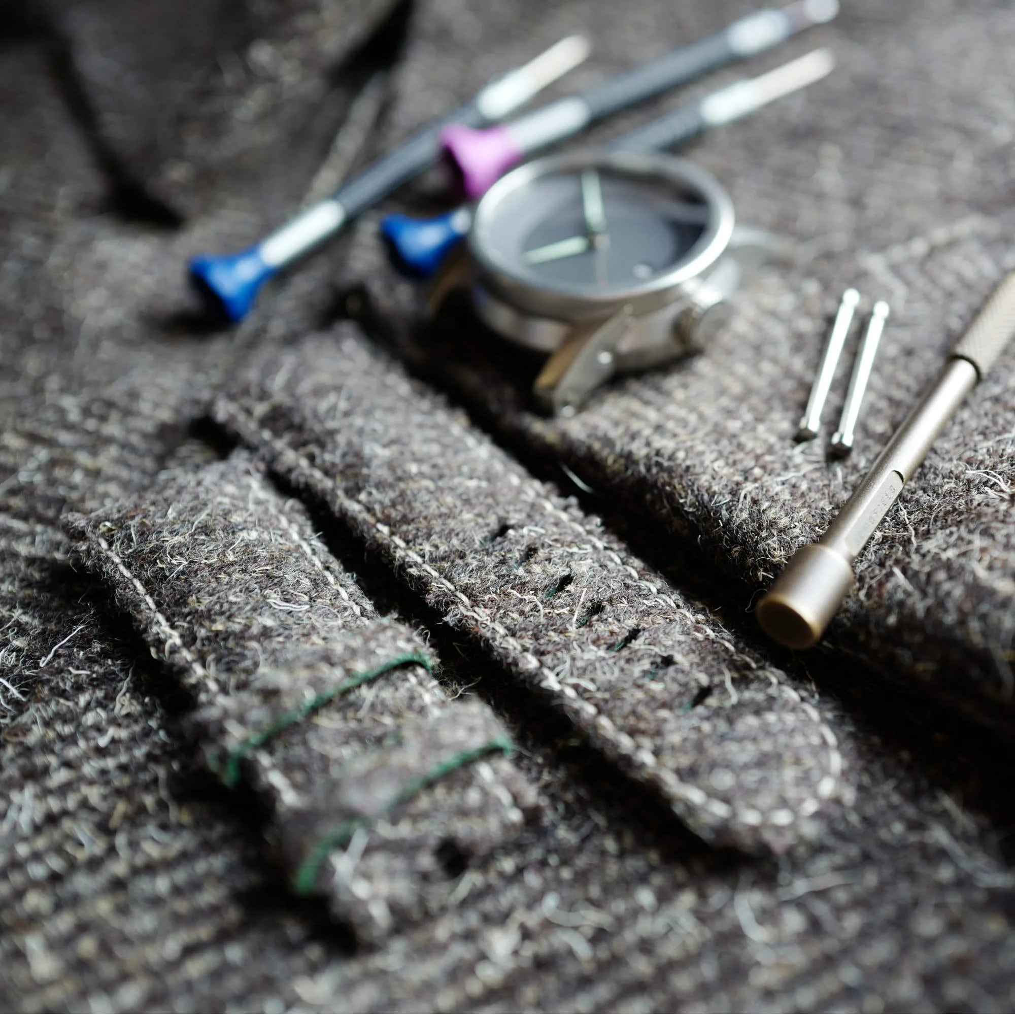 Herdwick Tweed straps
