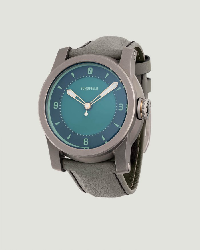 Limited edition titanium watch