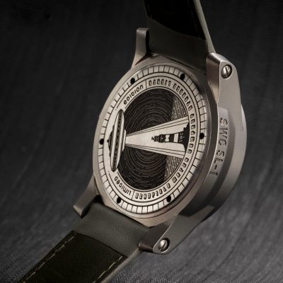 Titanium watches Case back