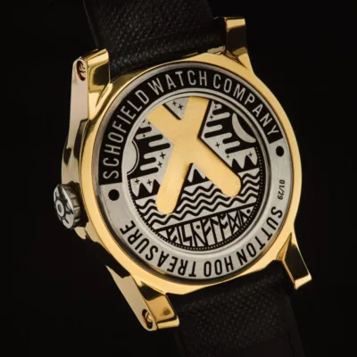 Gold CB treasure Watch back