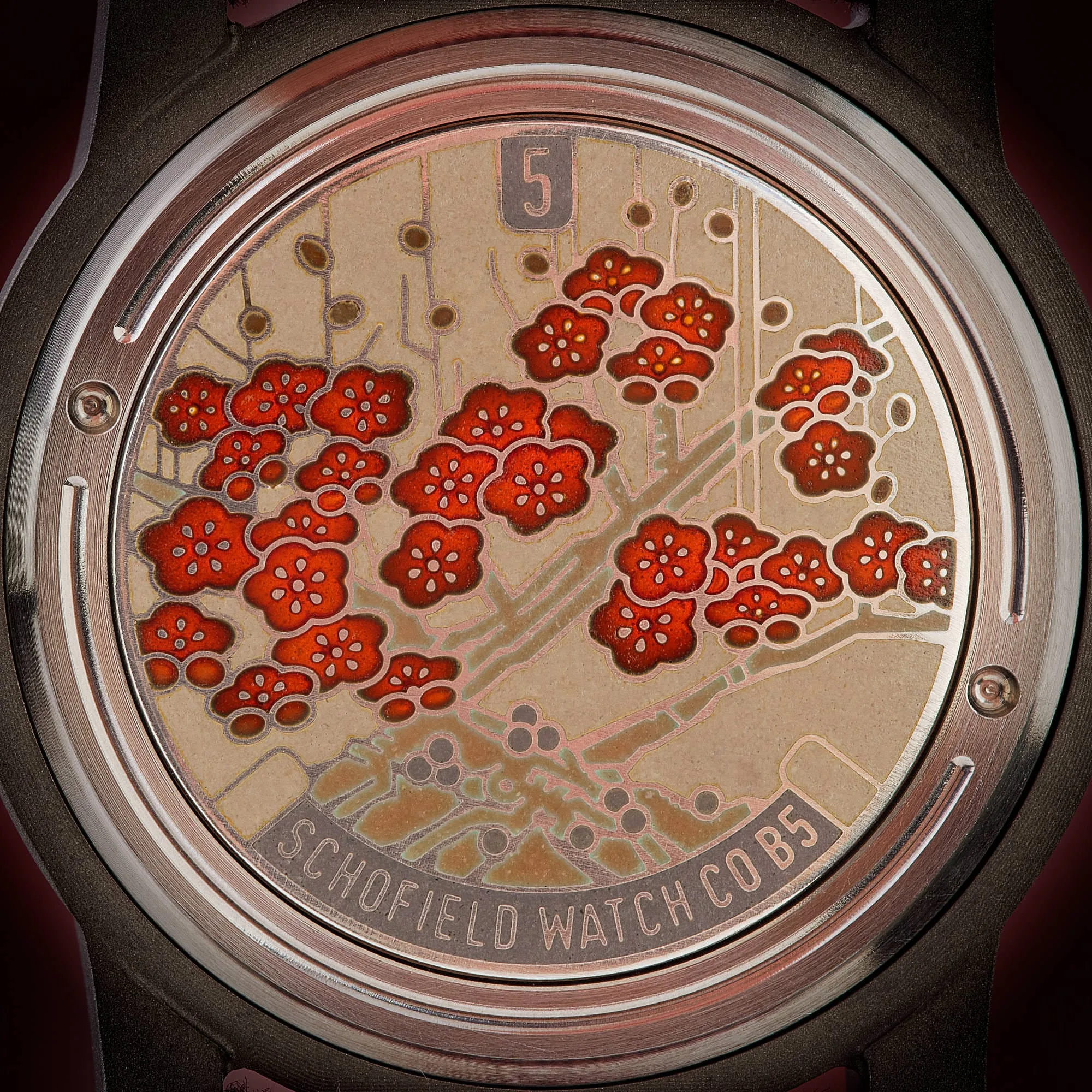 Japanese Cherry Blossom Watch