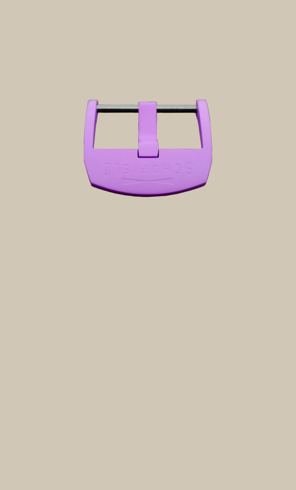 Purple/pink ceramic buckle