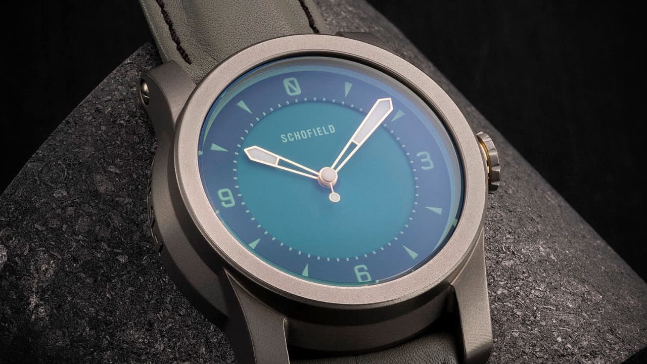 Green Titanium watch