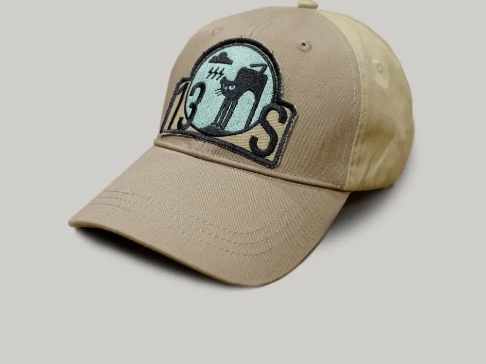 Schofield luxury caps - tan Bad Mood Black Cat