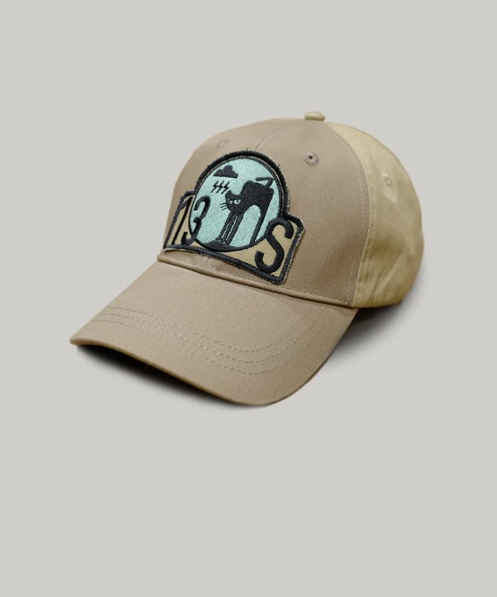 Schofield luxury caps - tan Bad Mood Black Cat