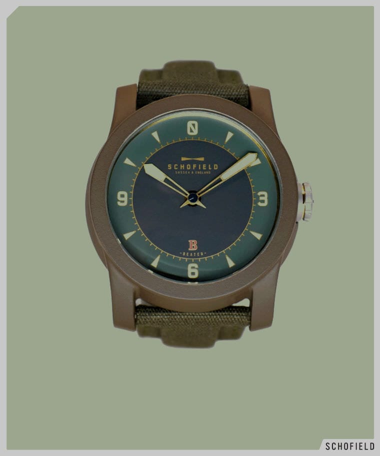 The Swamp Thing watch - a green luxury watch