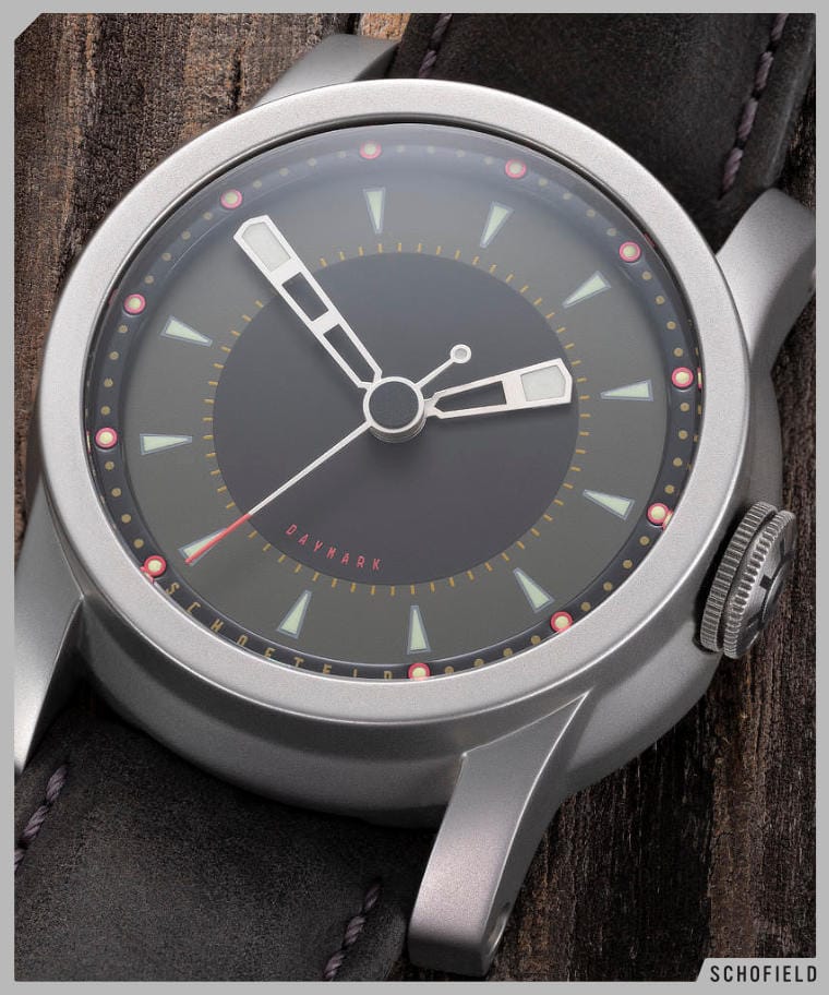 The Daymark watch, British luxury watches. using an ETA 2824-2 automatic movement.