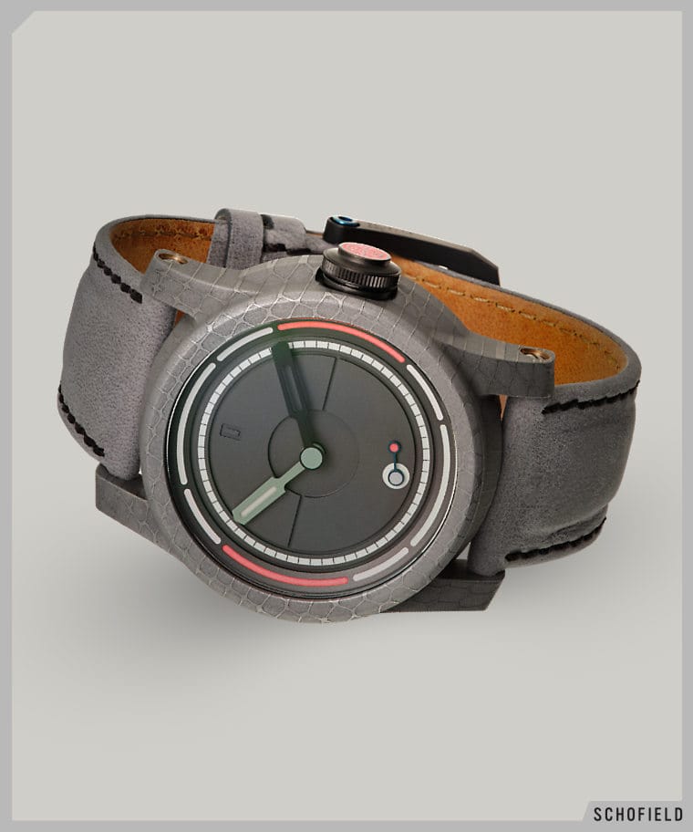 Schofield Damascus Steel Watch