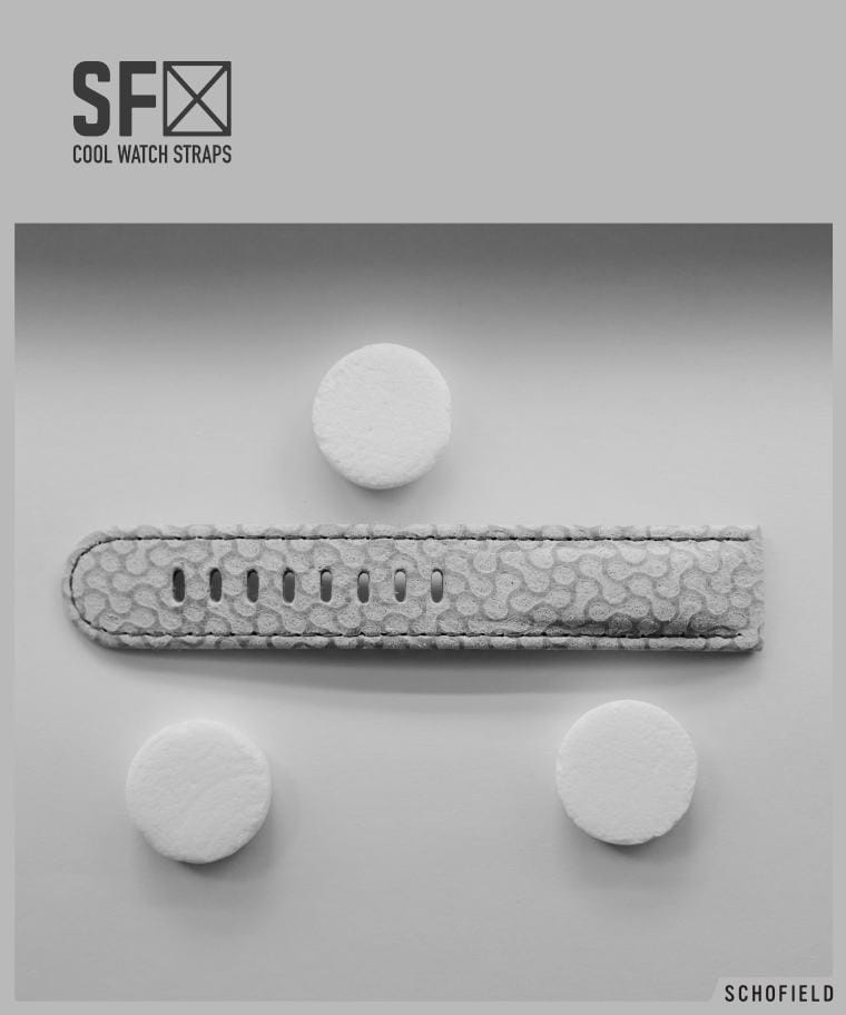 Sugar free white watch straps