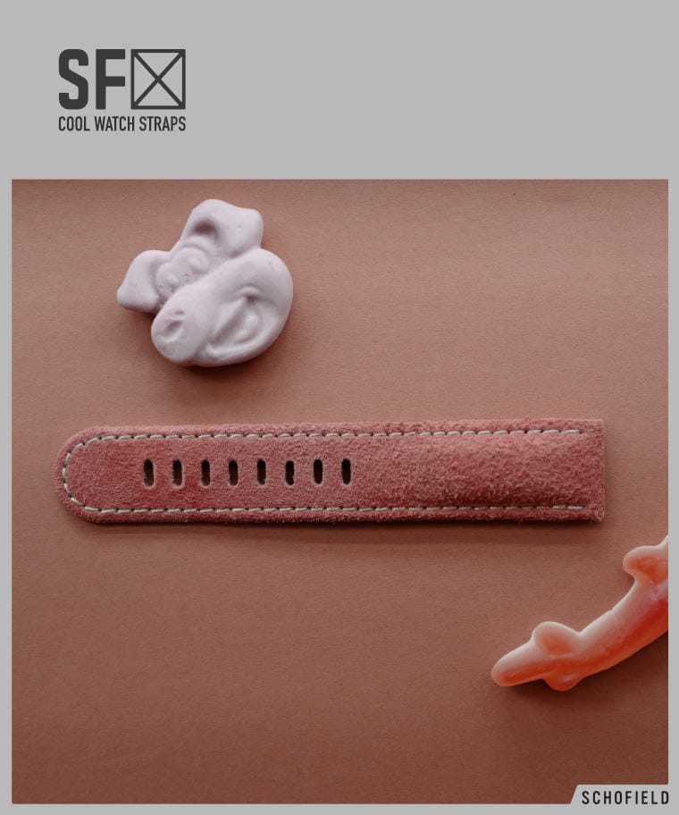 Sugar Free makes the best watch straps. Red watch strap 22mm