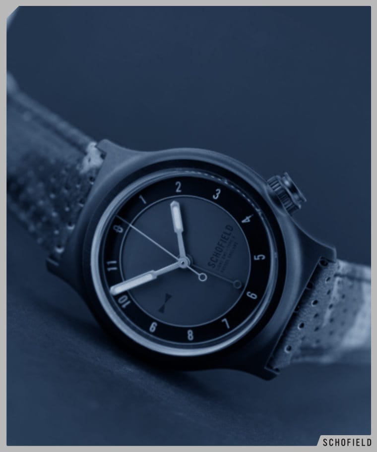 The dark Light military field watch