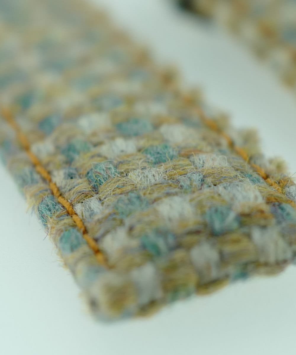 Cashmere Watch Strap close up of colours