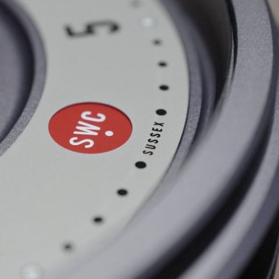 The Schofield luxury wall clock dial