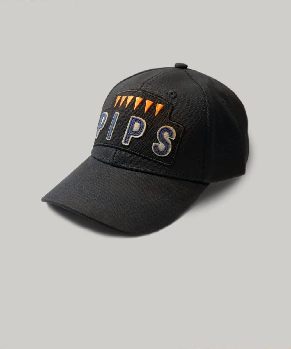 Six Pips Black heavy cap