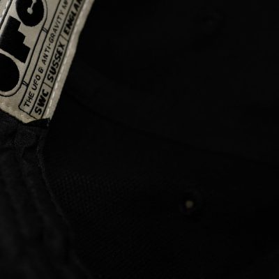 The Schofield UFO label inside the newest baseball cap