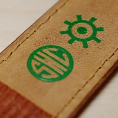 Schofield leather watch straps. Like tree bark.