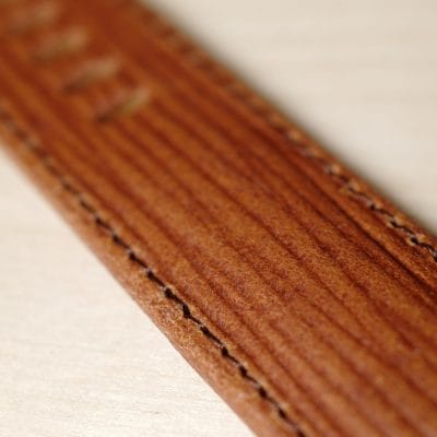Schofield leather watch straps. Like tree bark.