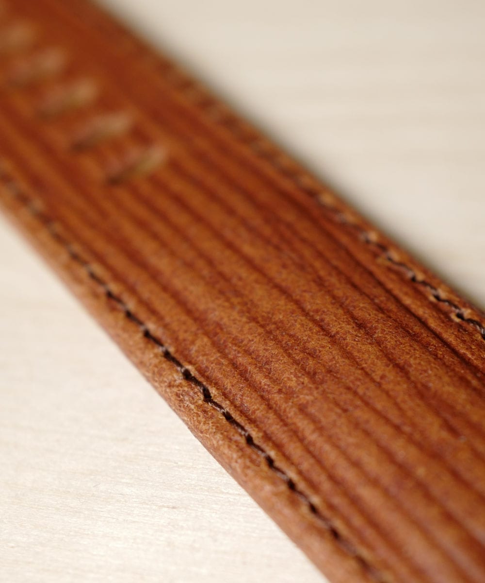 Schofield leather watch straps. Like tree bark.