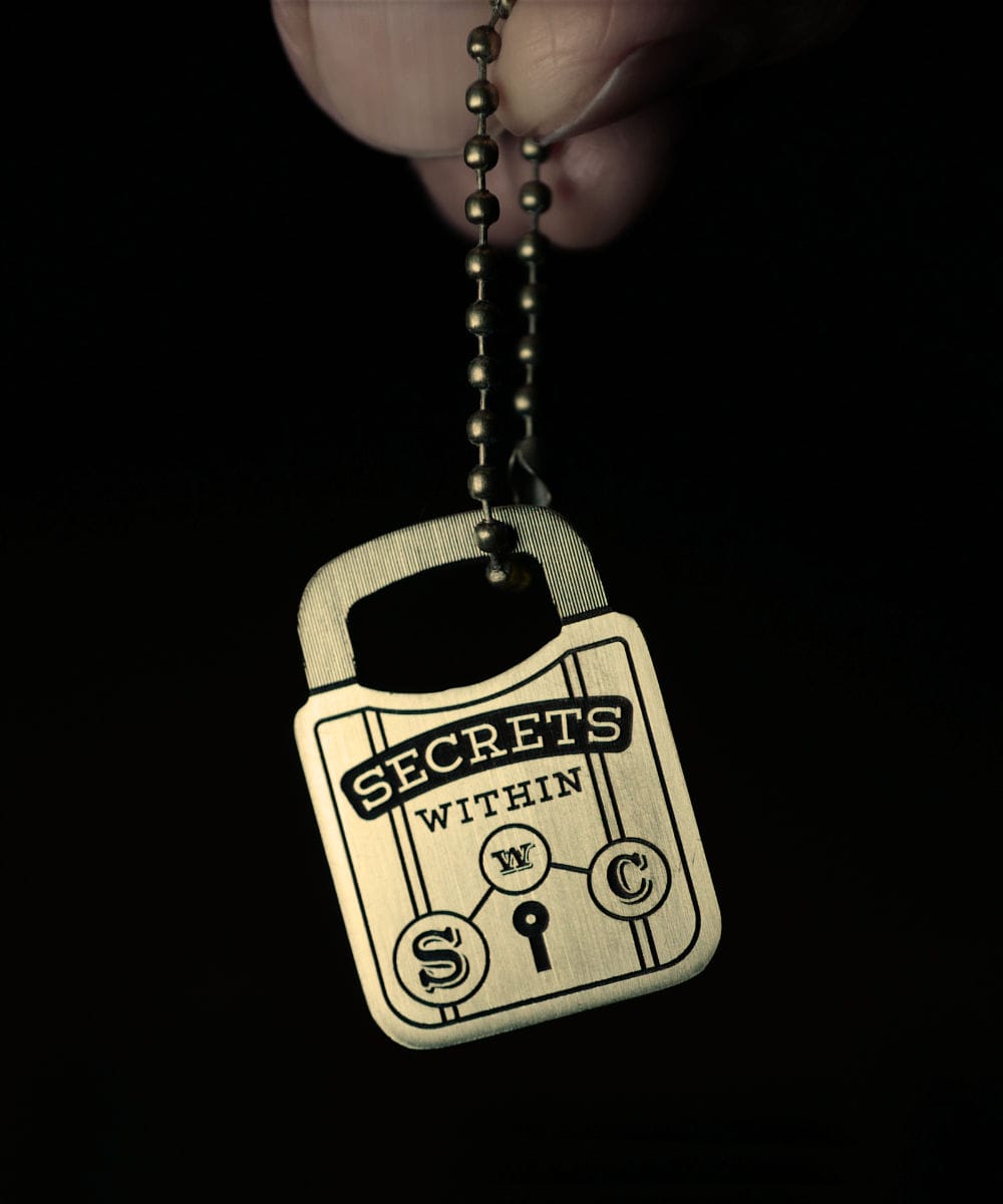 Schofield Brass Keyring
