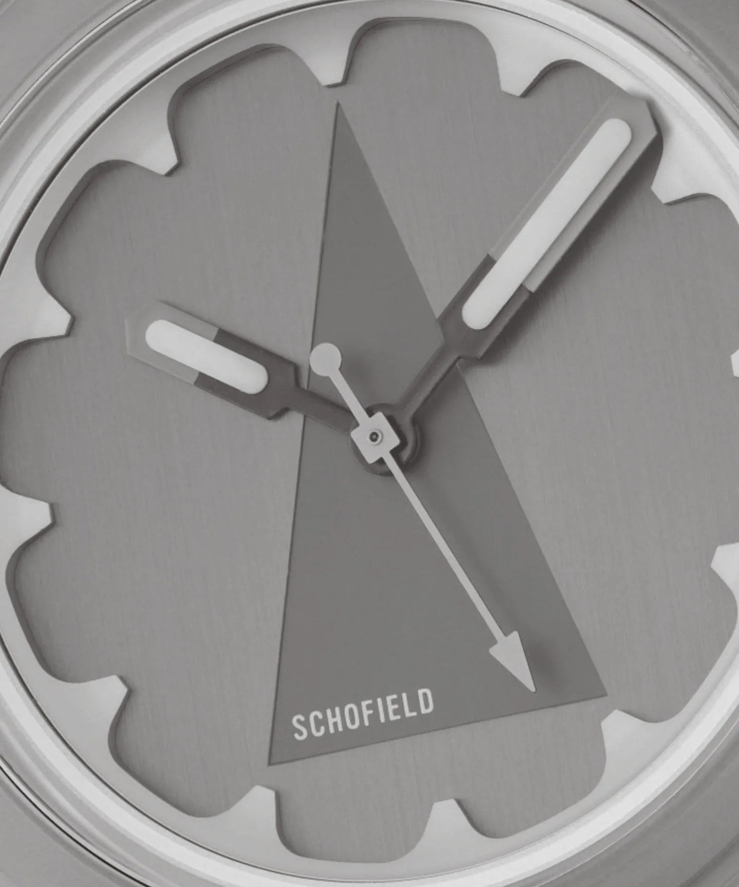 Schofield Sightings watch in steel.