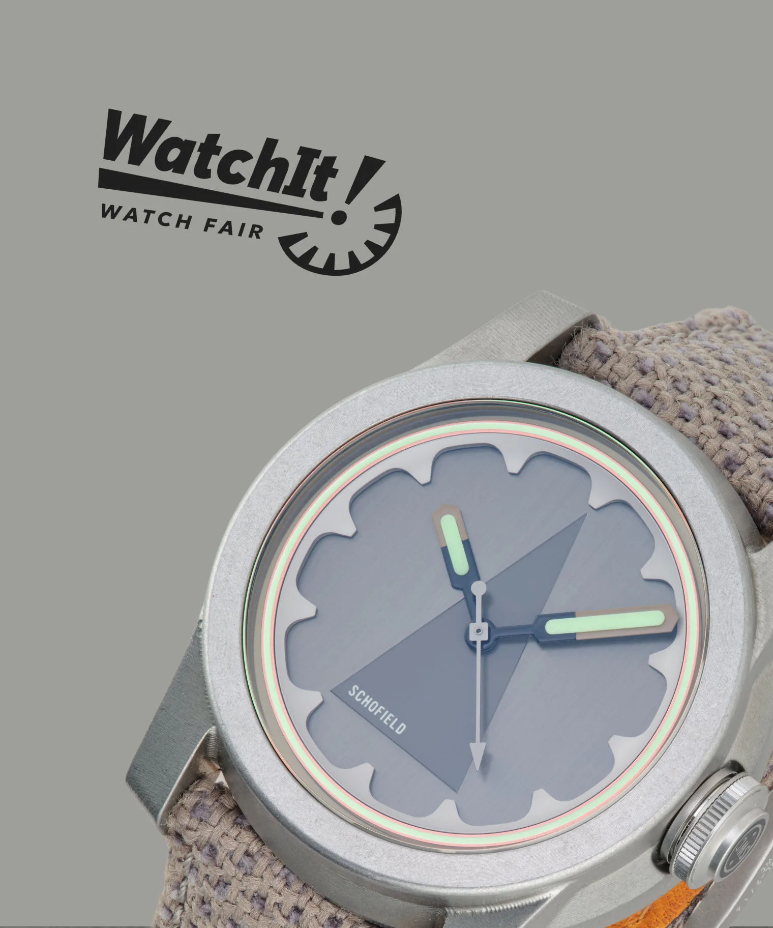 Schofield exhibiting at the Watchit! show design
