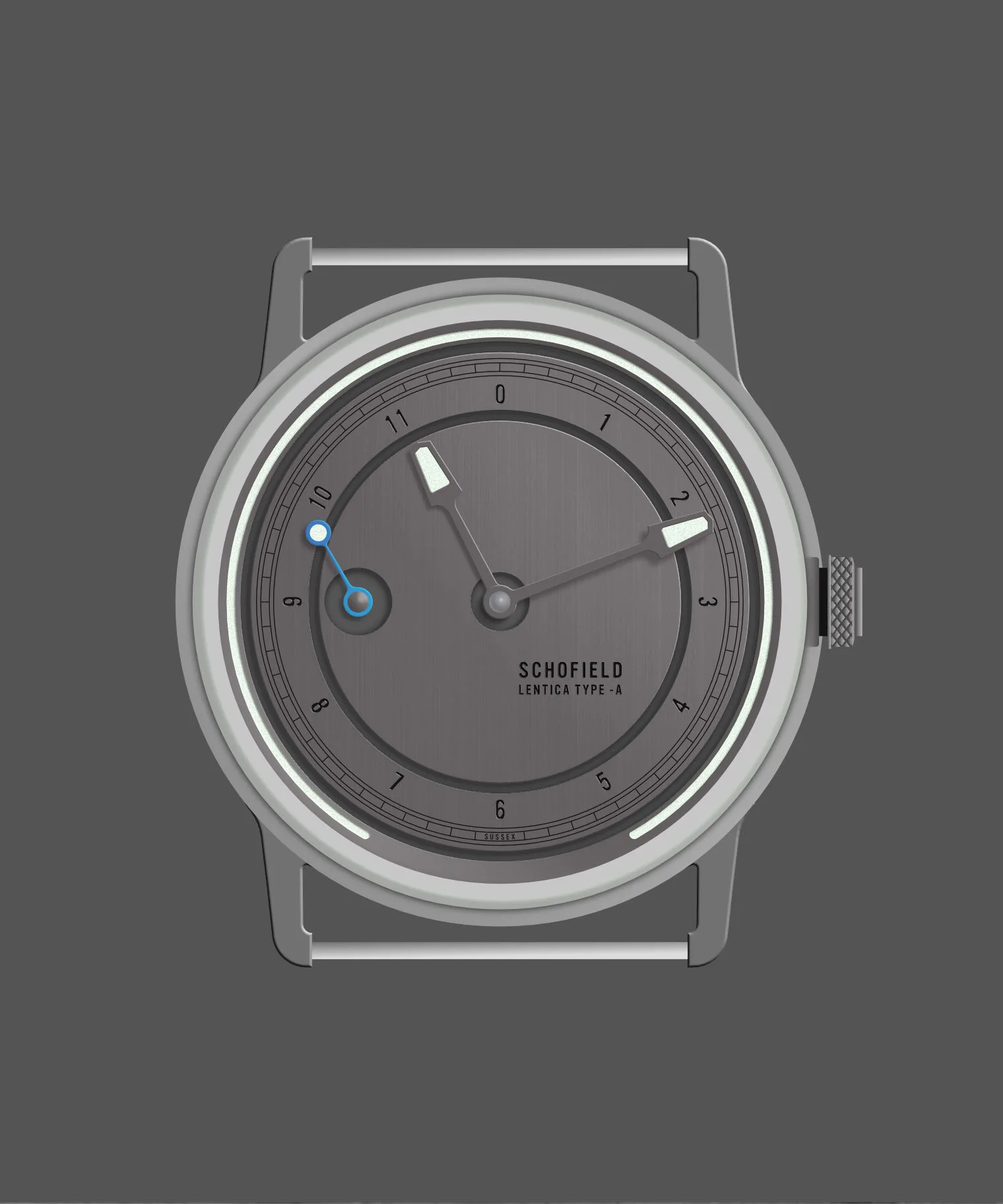 A schofield watch design that was never made