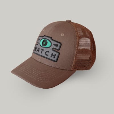 Schofield brown truckies cap Schofield brown truckies cap with watch patch